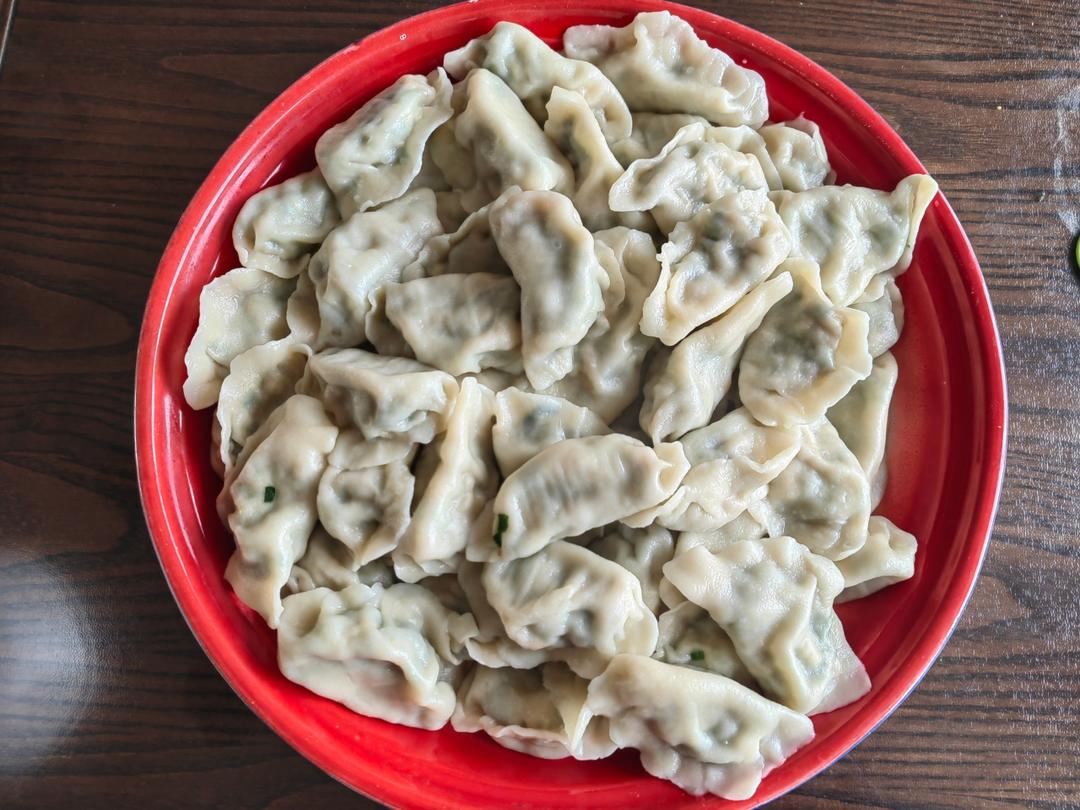 手工揉面三分钟，又韧又薄又好包的饺子皮