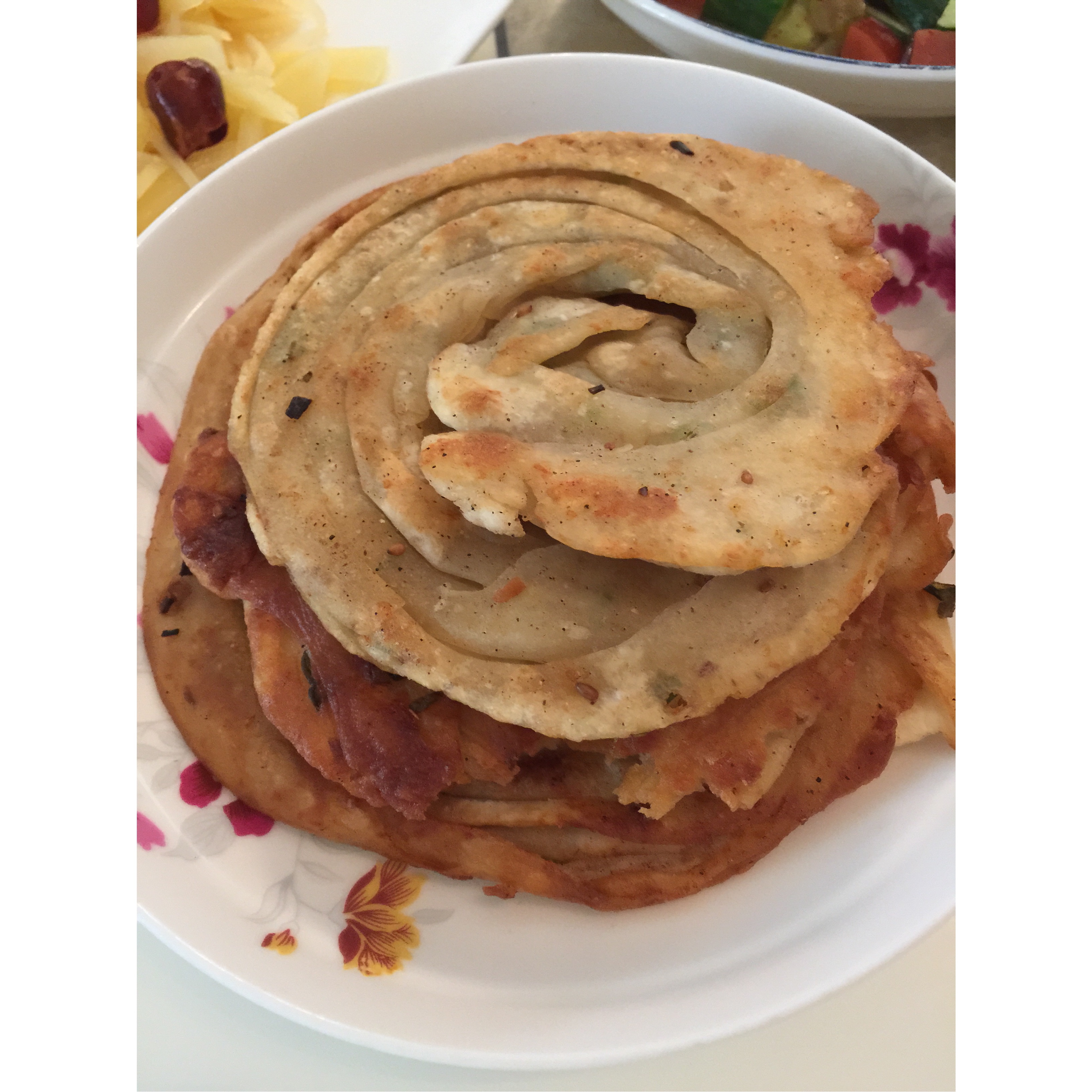 家常葱油饼
