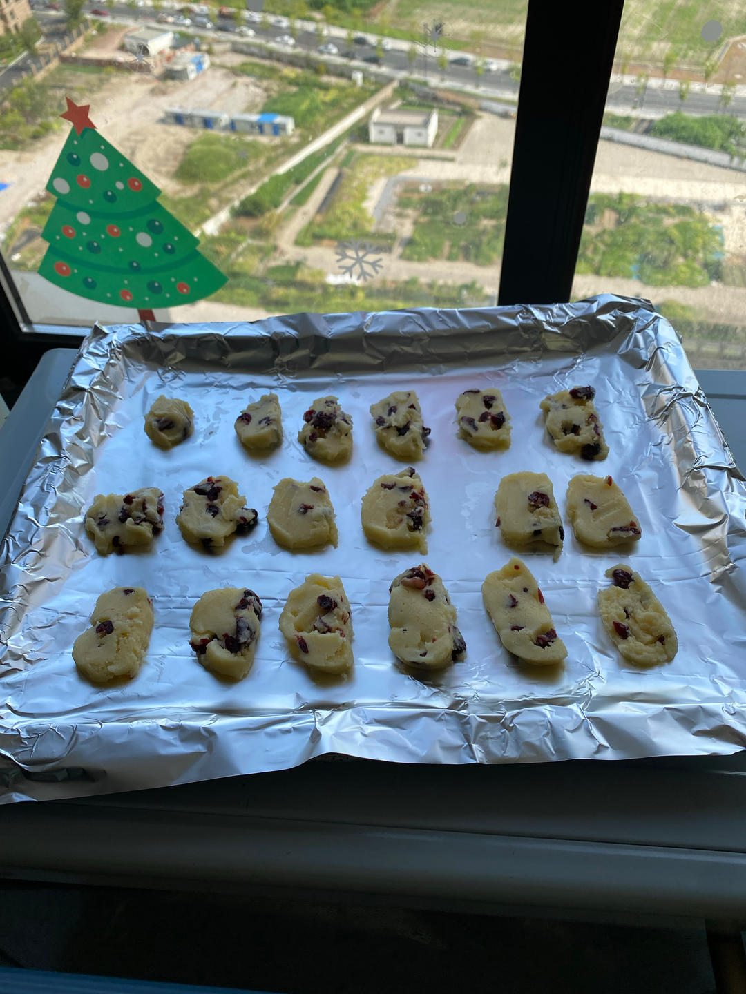 低糖少油版蔓越莓饼干