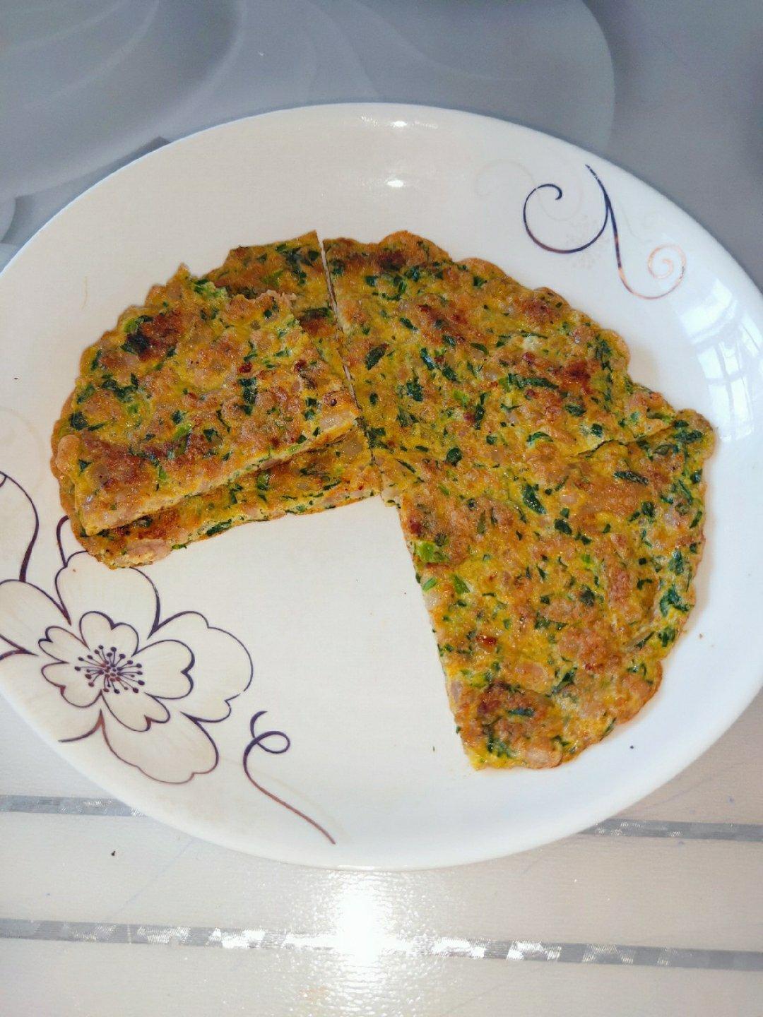 马齿菜鸡蛋煎饼