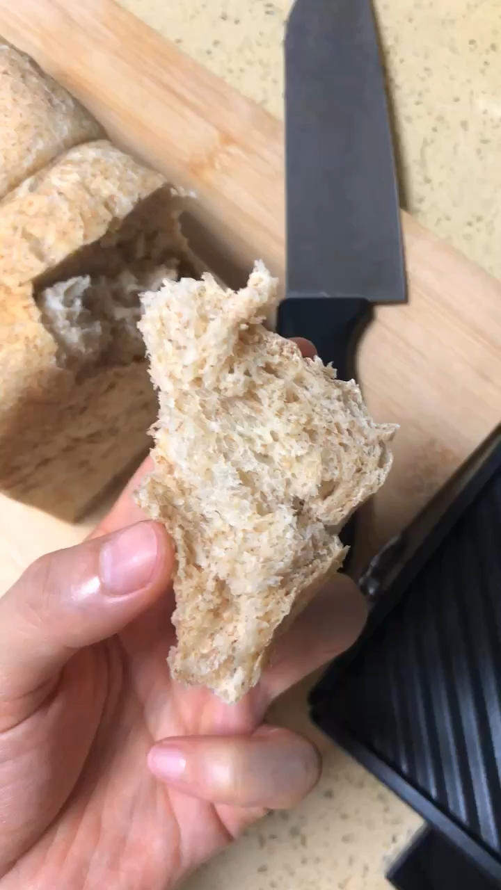 全麦面包(无油糖奶）