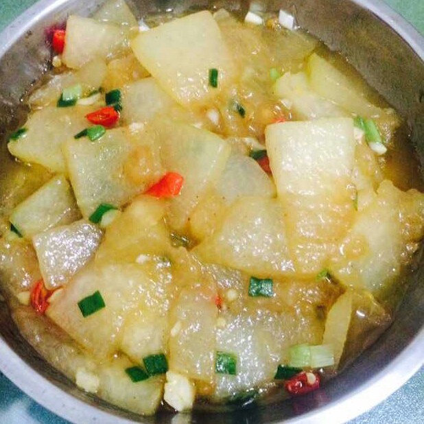 蚝油焖冬瓜