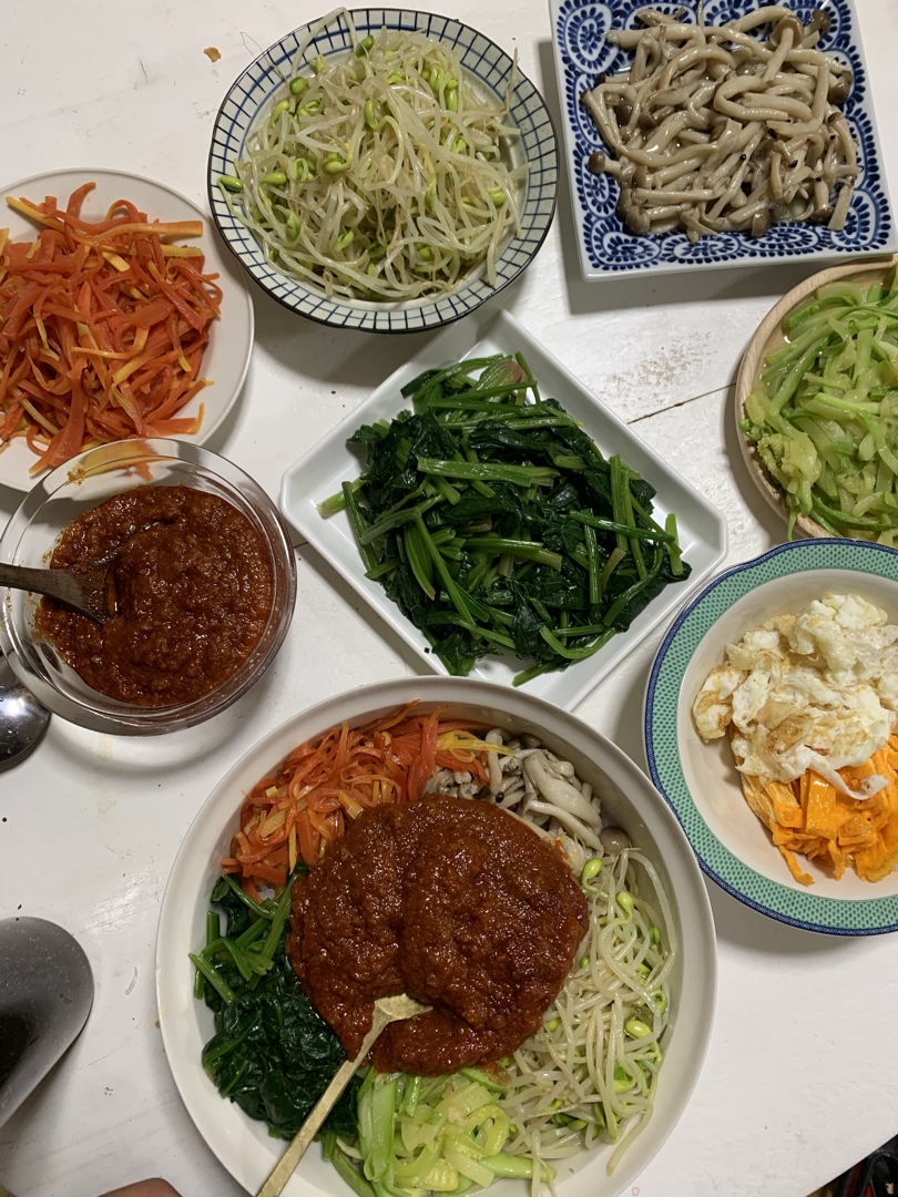 韩式拌饭（正统炒酱版）