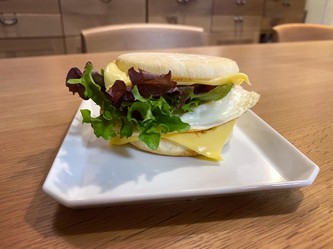 猪柳蛋麦满分 —英式玛芬胚English muffin