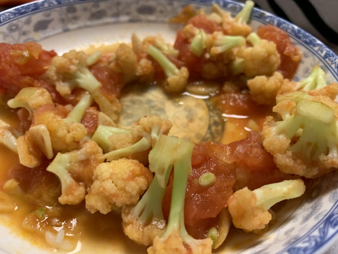 浓郁【番茄菜花】（无番茄酱，更健康）