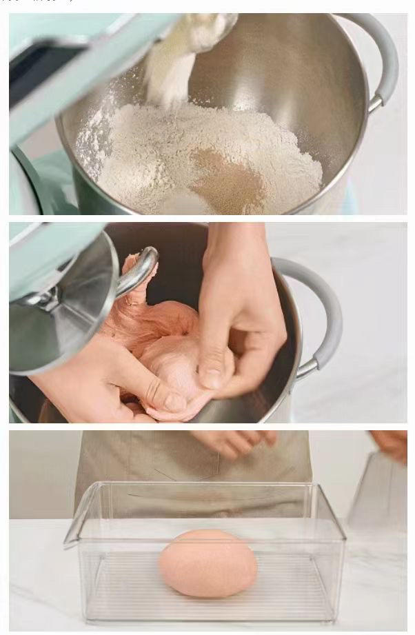 纯奶手撕吐司的做法 步骤1