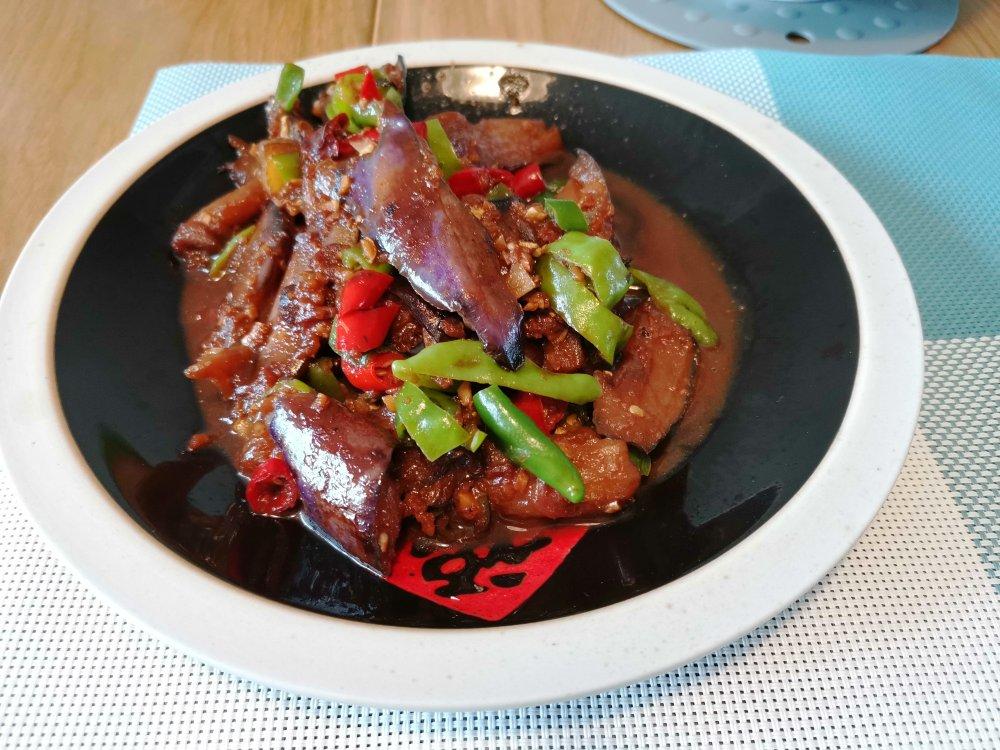 下饭神菜 酱爆茄子