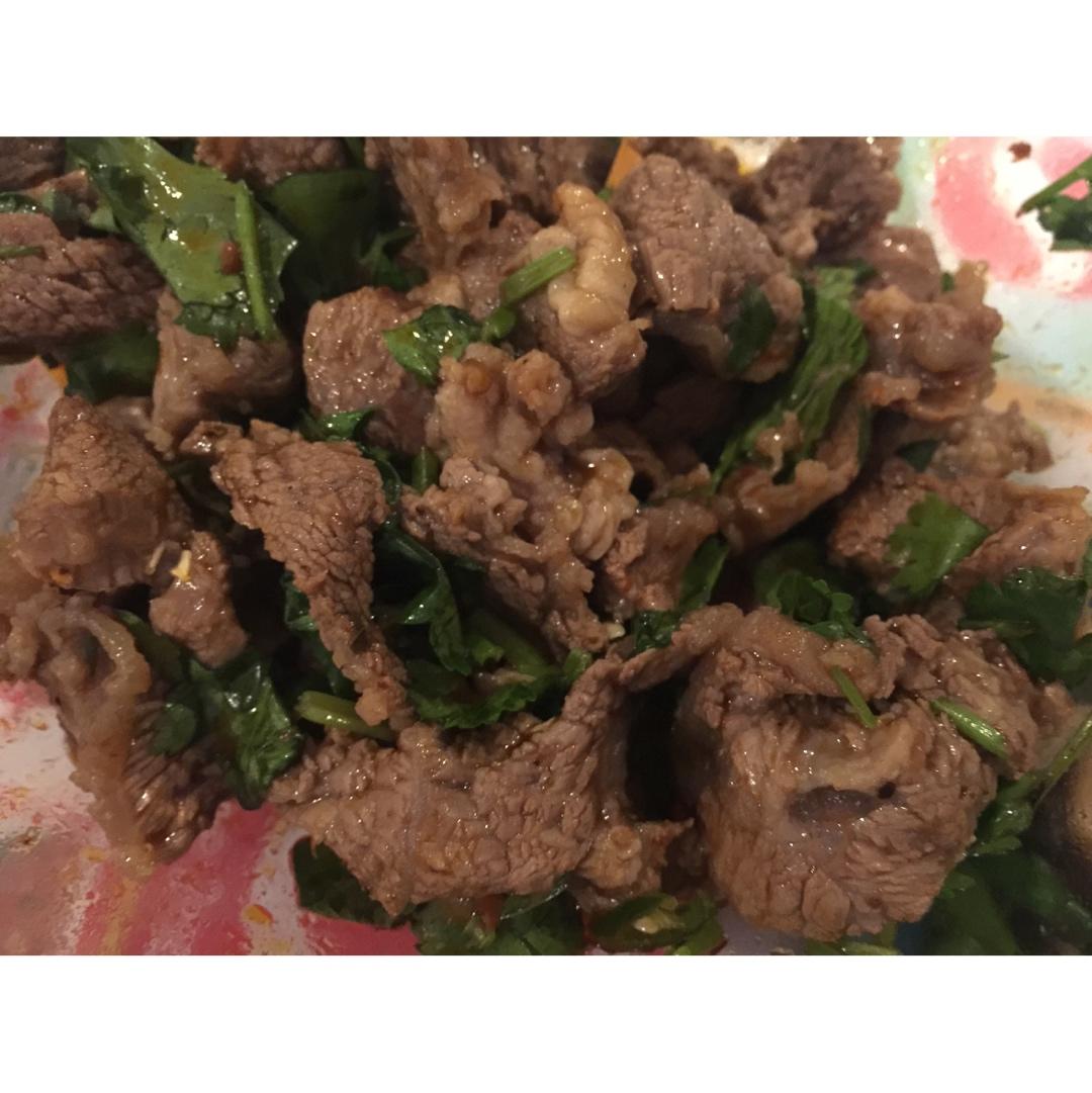 凉拌麻辣牛肉