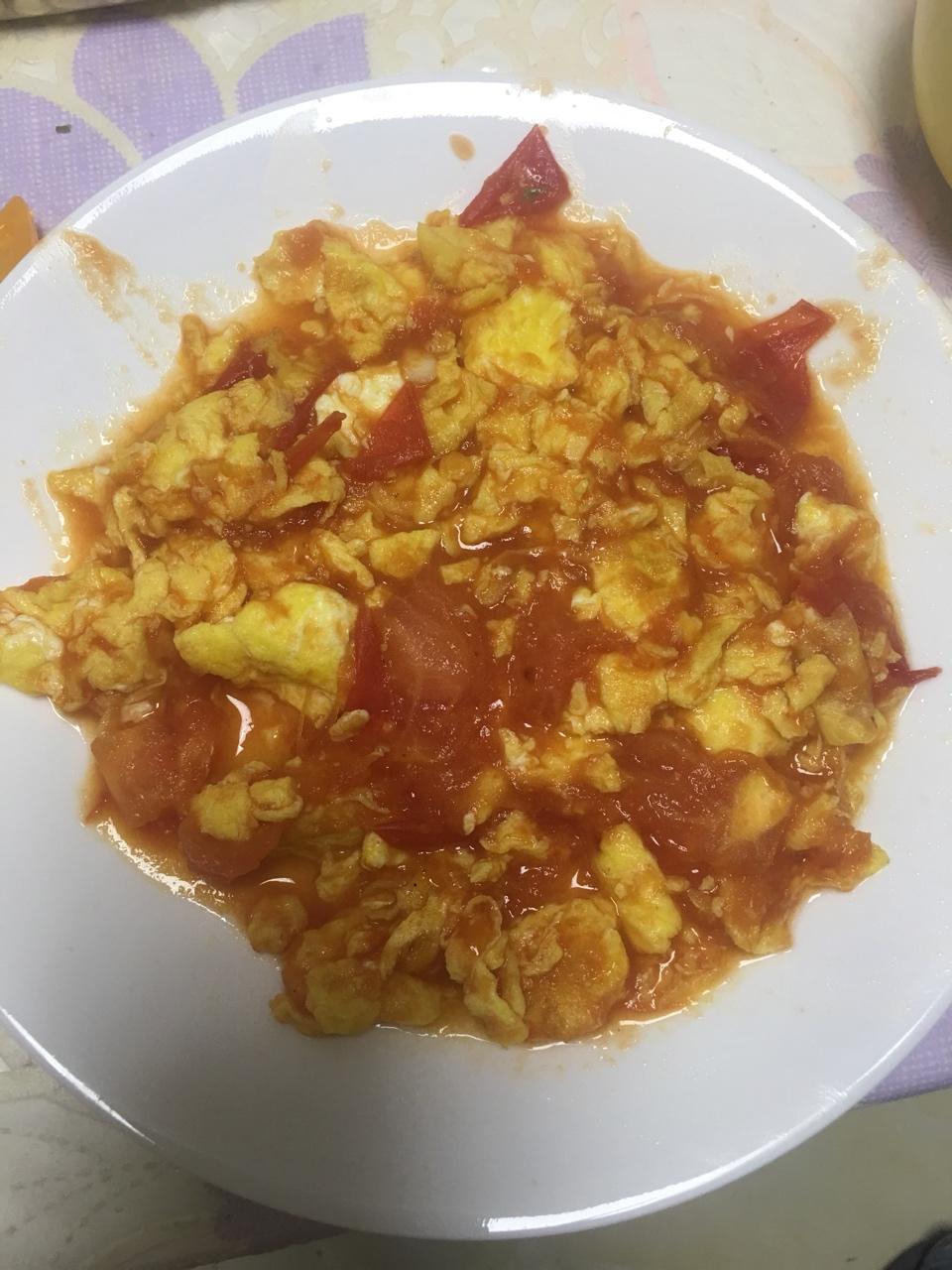 鸡蛋炒番茄