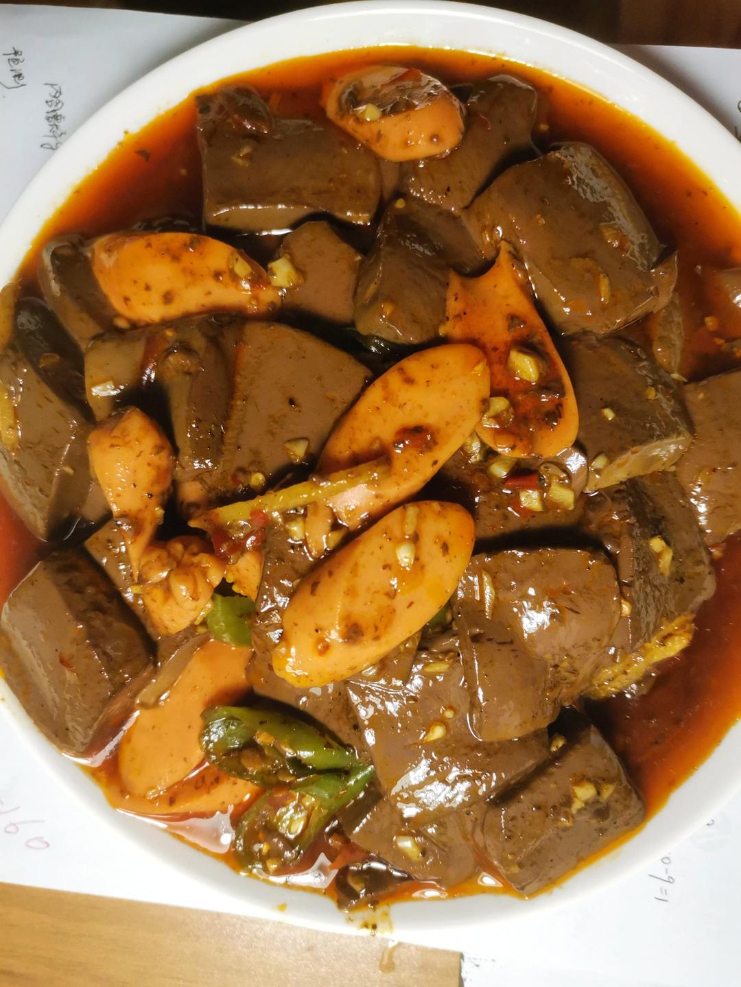 毛血旺-家庭素菜版