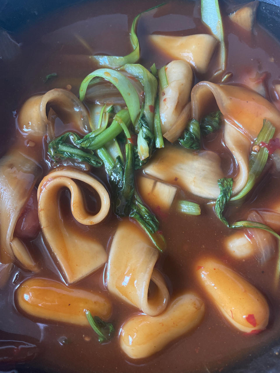 炒鱼排年糕Ⅱ模仿学校门口米粉店