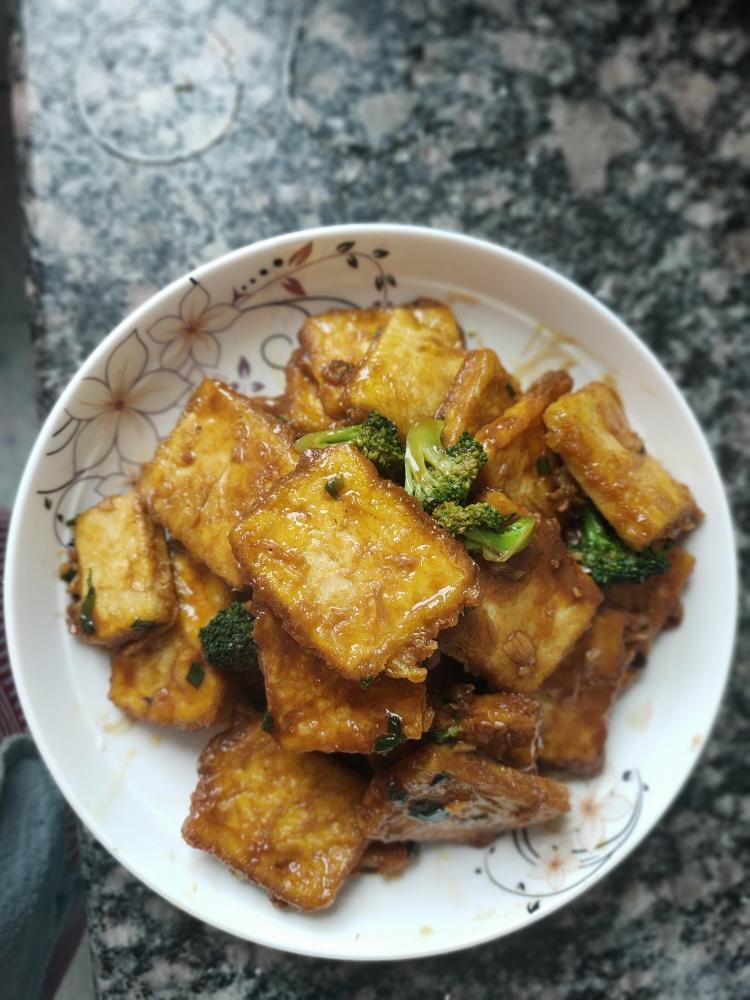 香煎豆腐