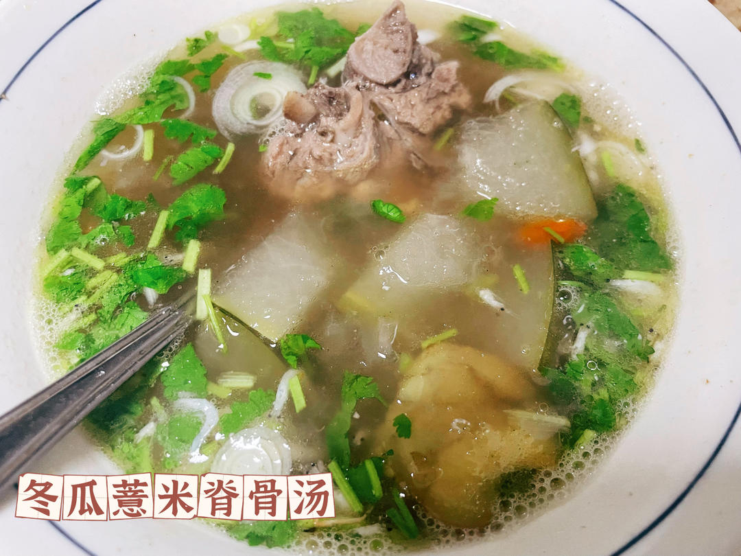 广式冬瓜薏米排骨汤