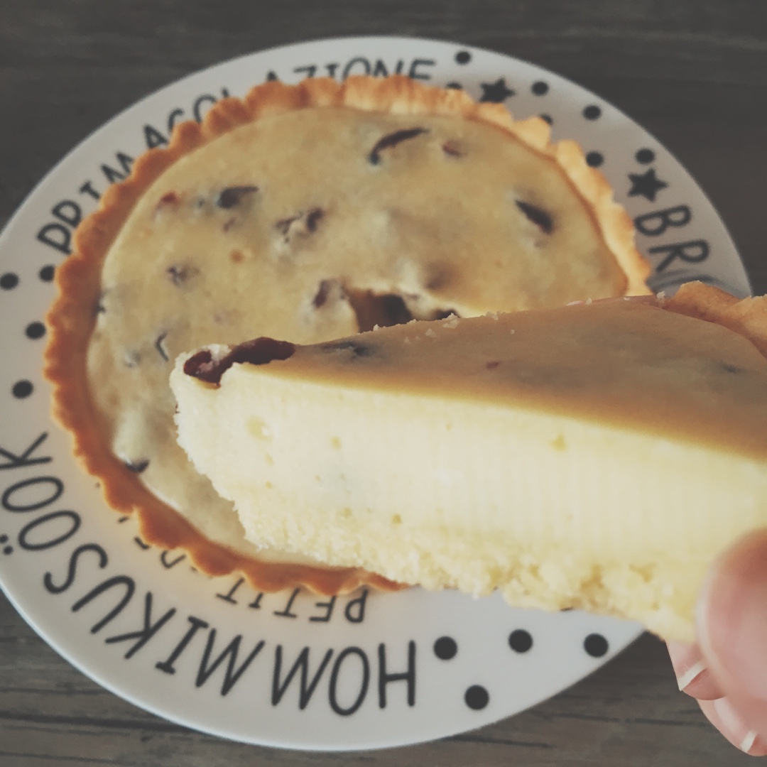 蔓越莓椰香芝士派