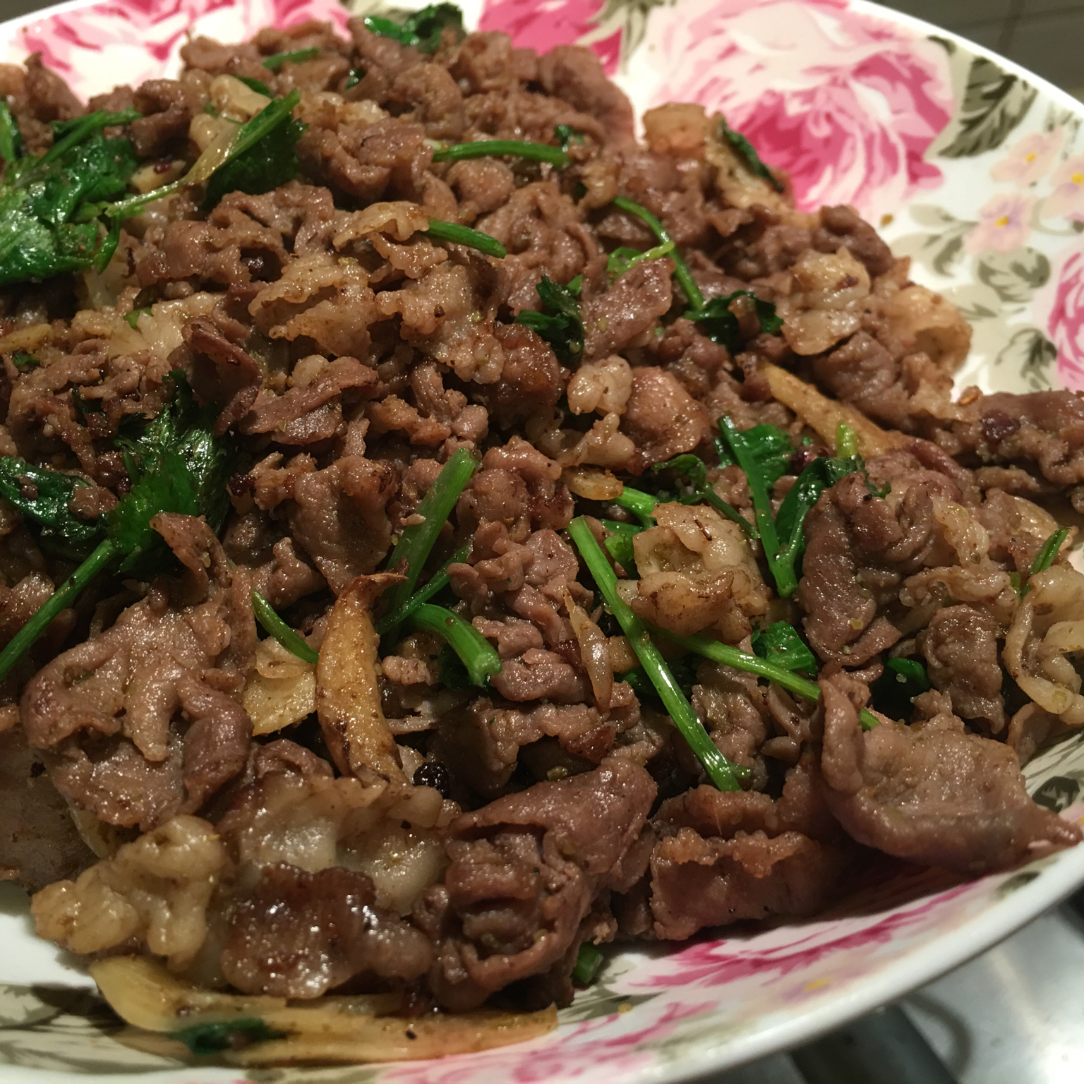 孜然羊肉片