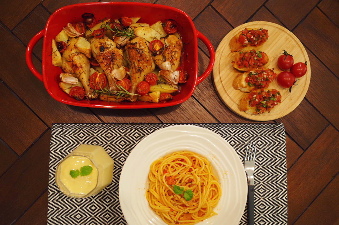 法式香料烤鸡腿