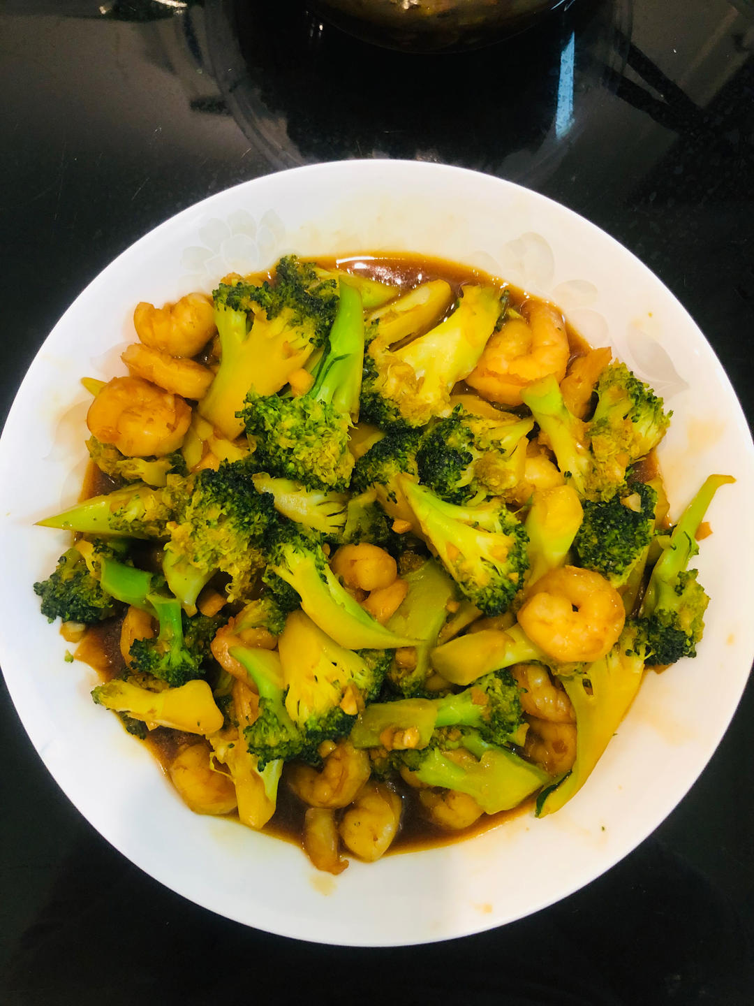 减肥去脂的西兰花炒虾仁