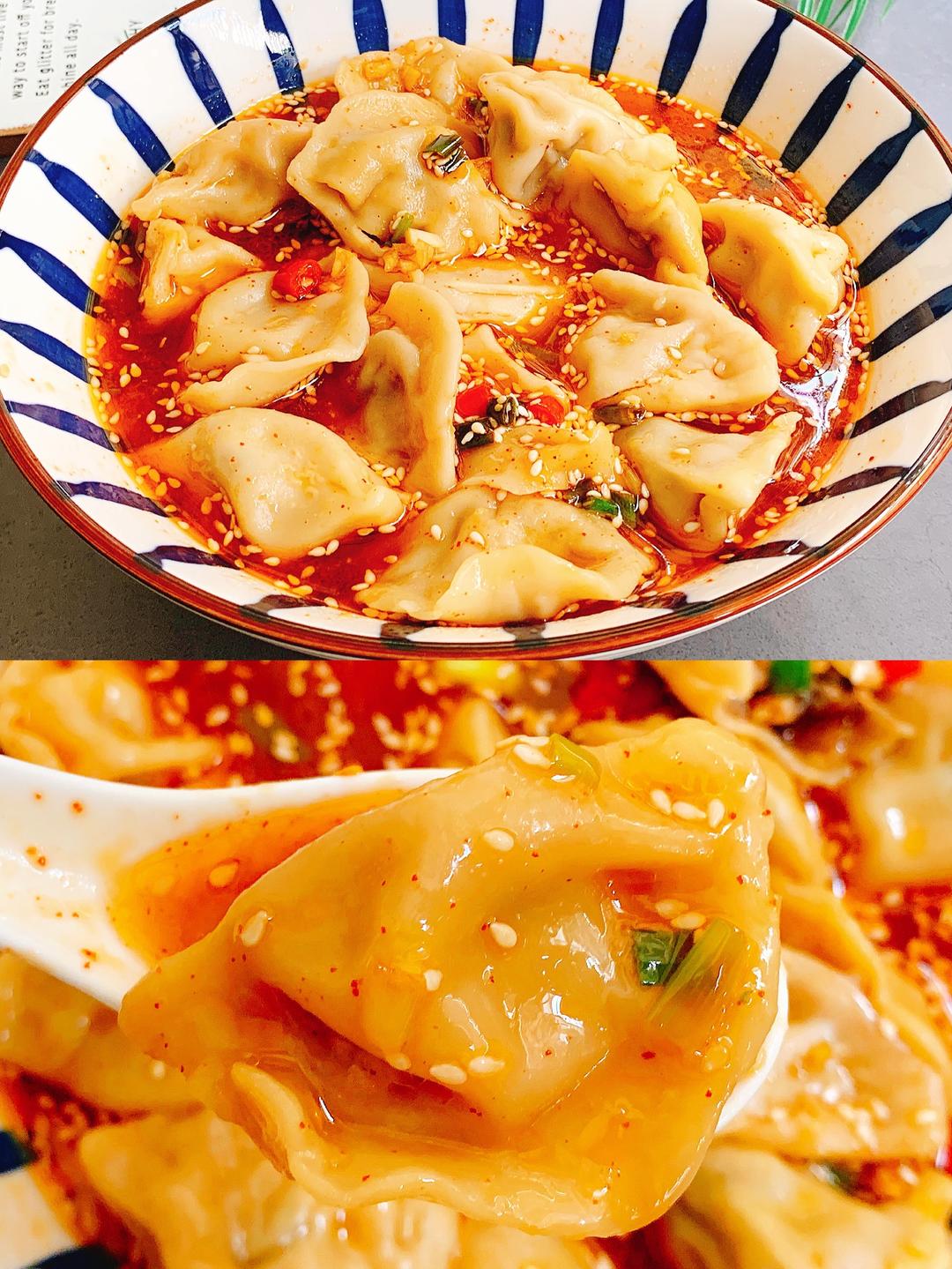 一吃就上瘾的酸汤饺子的做法