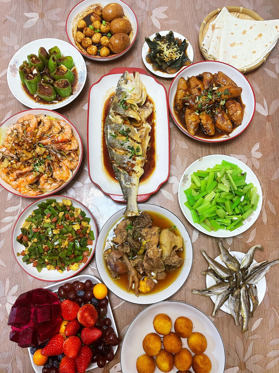 2021吉祥如意年夜饭菜单