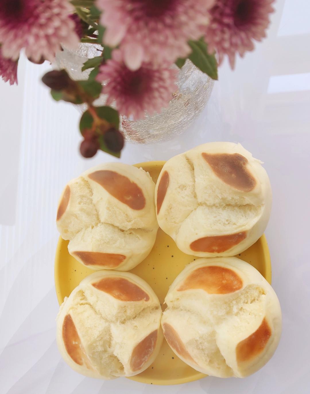 奶香开花大馒头（中式面包）