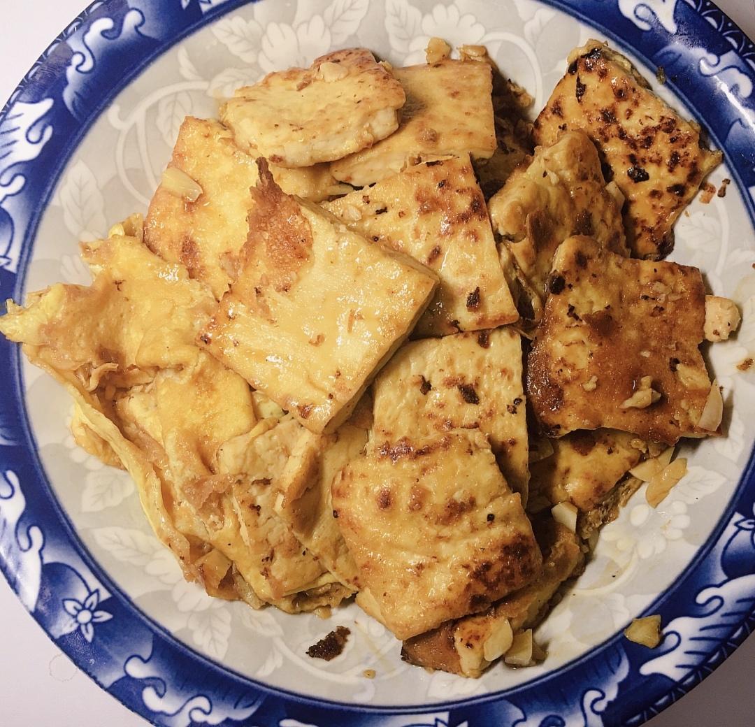 无敌好吃的香煎豆腐