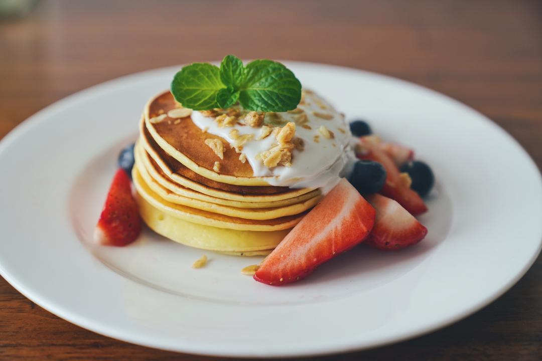 无油低脂酸奶松饼🥞的做法