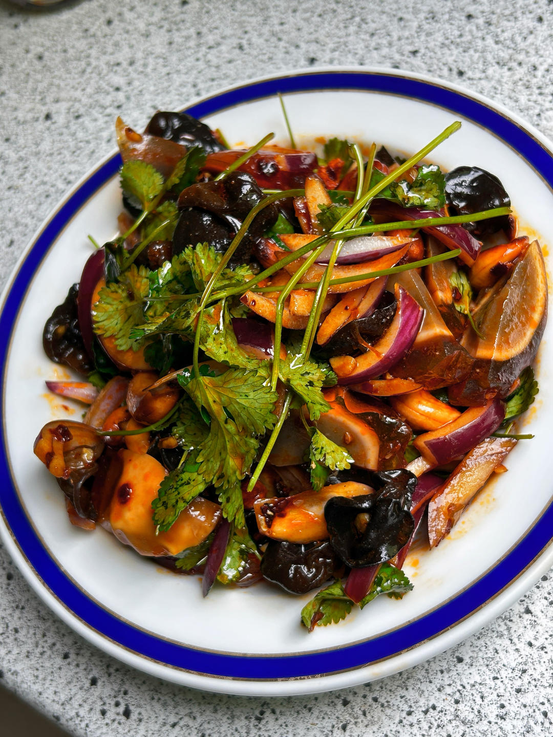 凉拌皮蛋 老醋四样