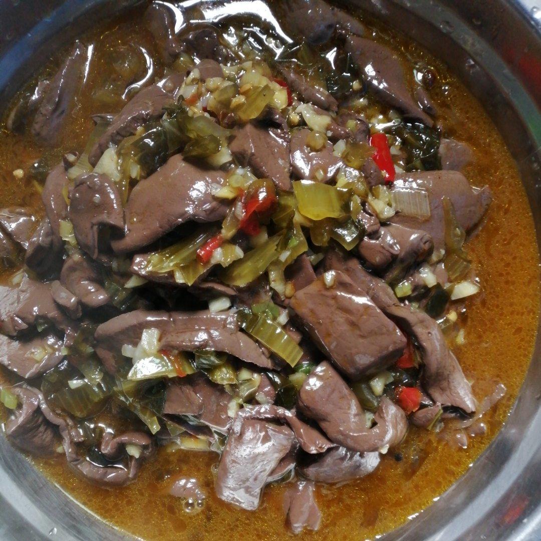 酸辣血旺（下饭菜）