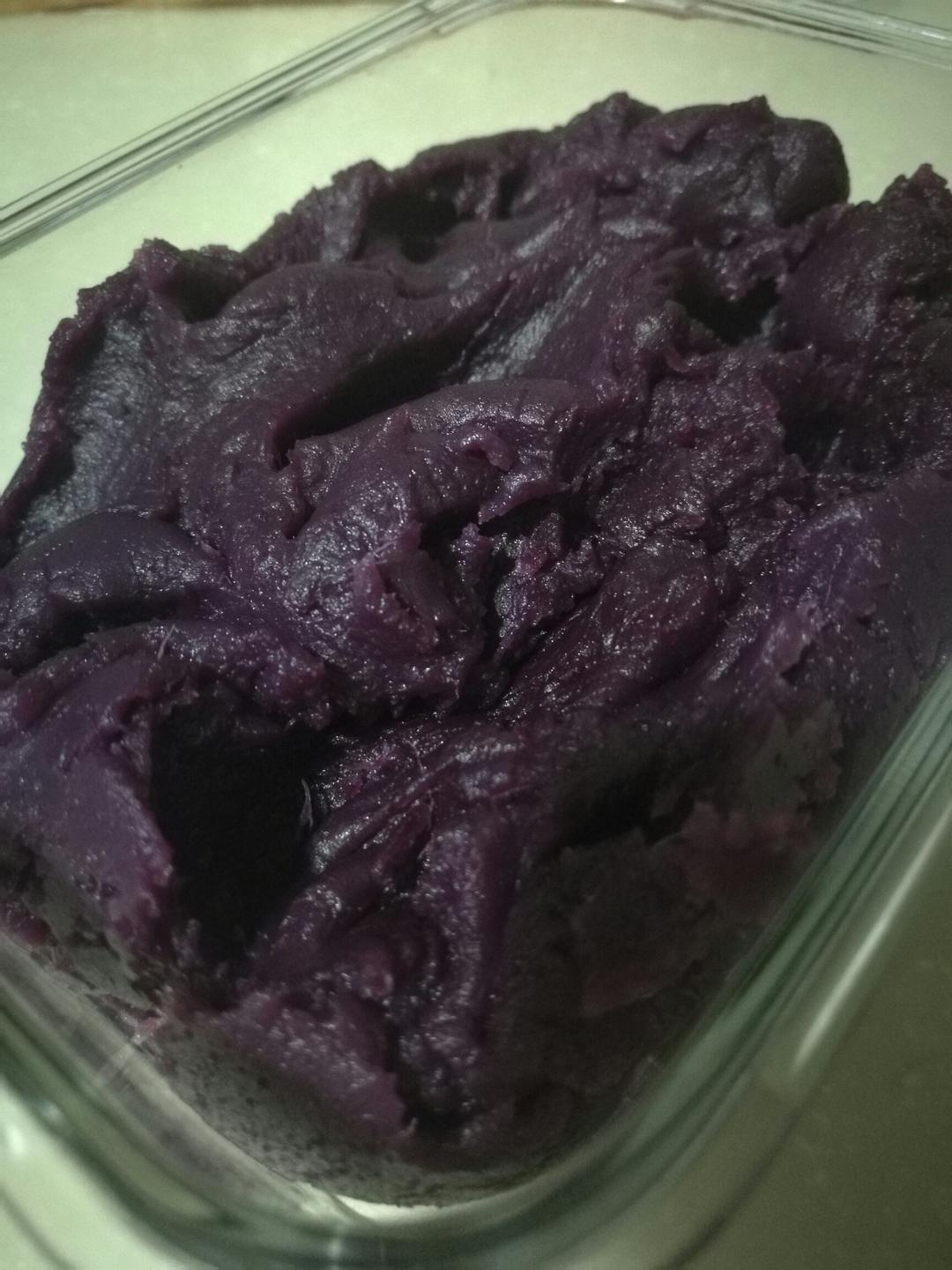 百搭紫薯馅