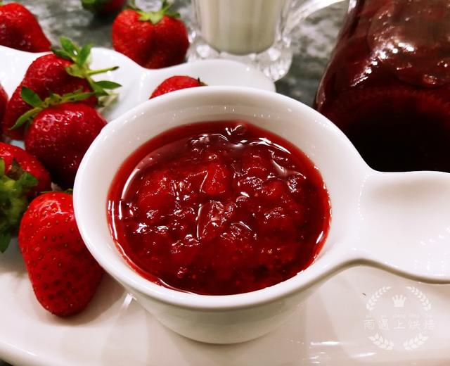 纯正无添加的草莓酱的做法