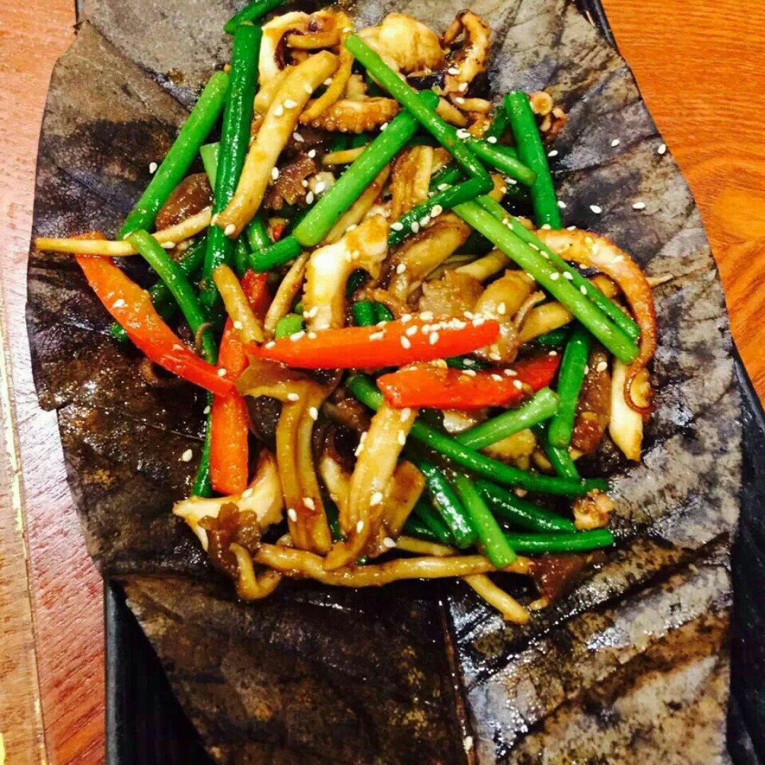 橄榄菜刀豆焖土豆