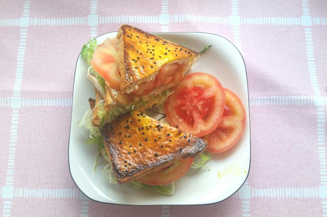 全麦三明治（烤箱版）