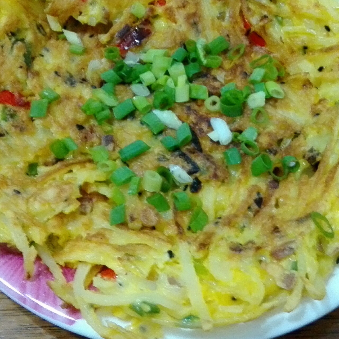 鸡蛋土豆饼