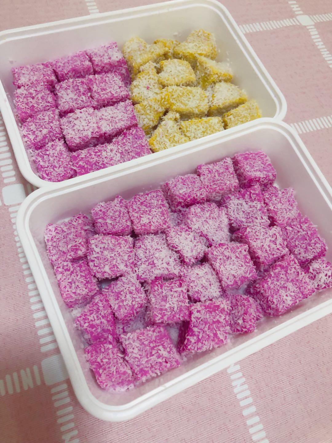 椰香南瓜小方