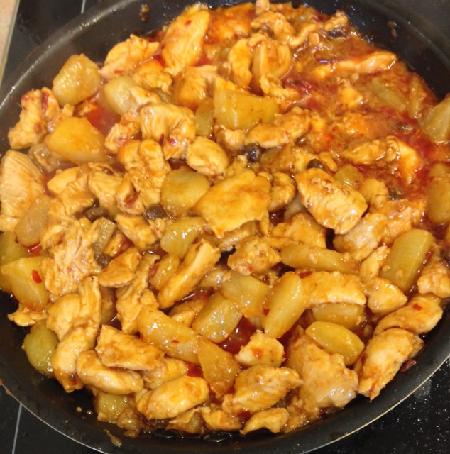 土豆烧鸡丁