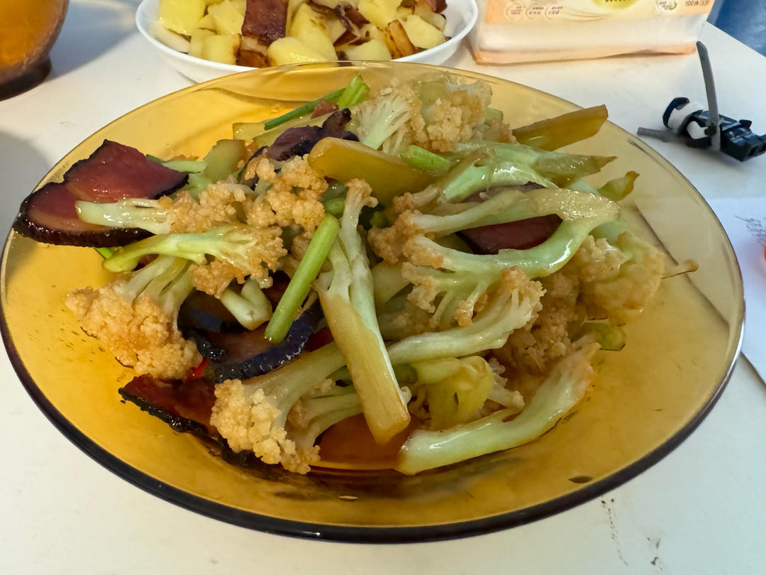 和饭店一个味道的干锅花菜