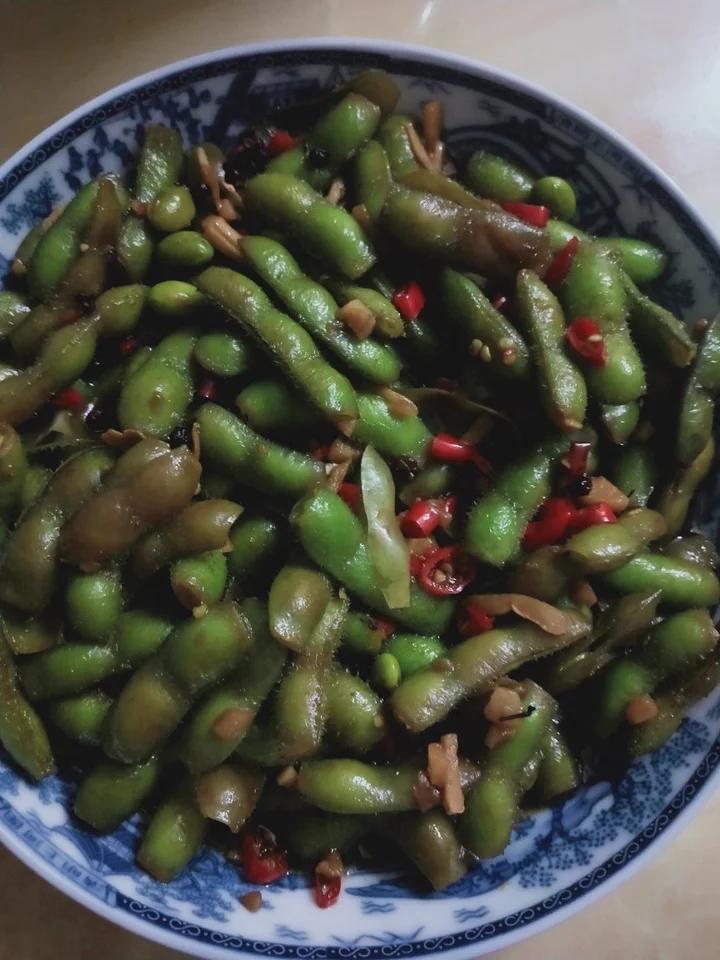 夏日爽口凉拌毛豆