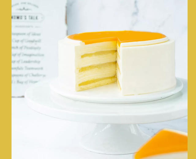 动动小手,千层蛋糕说有就有!配方快收~的做法