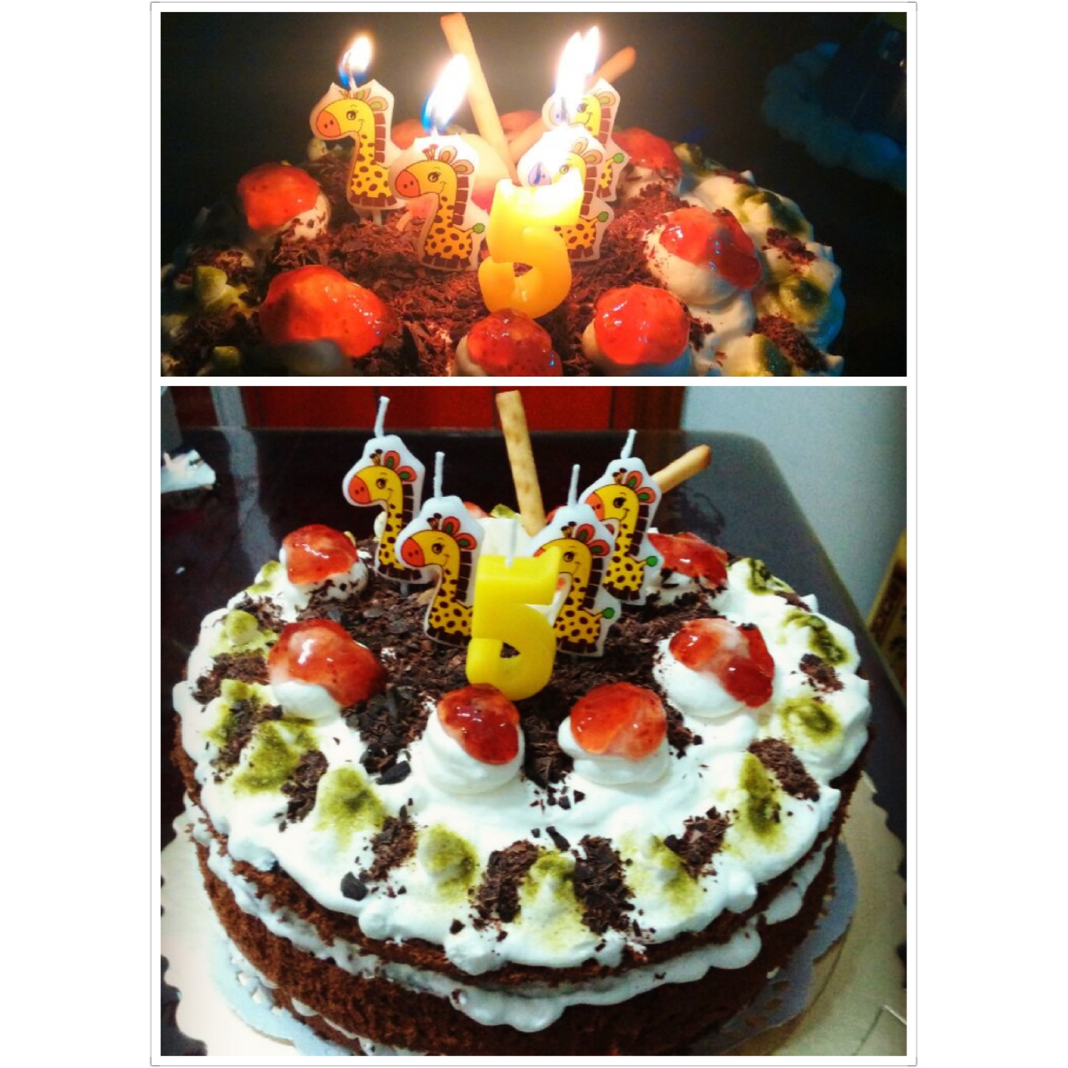 裸蛋糕之奶油巧克力戚风