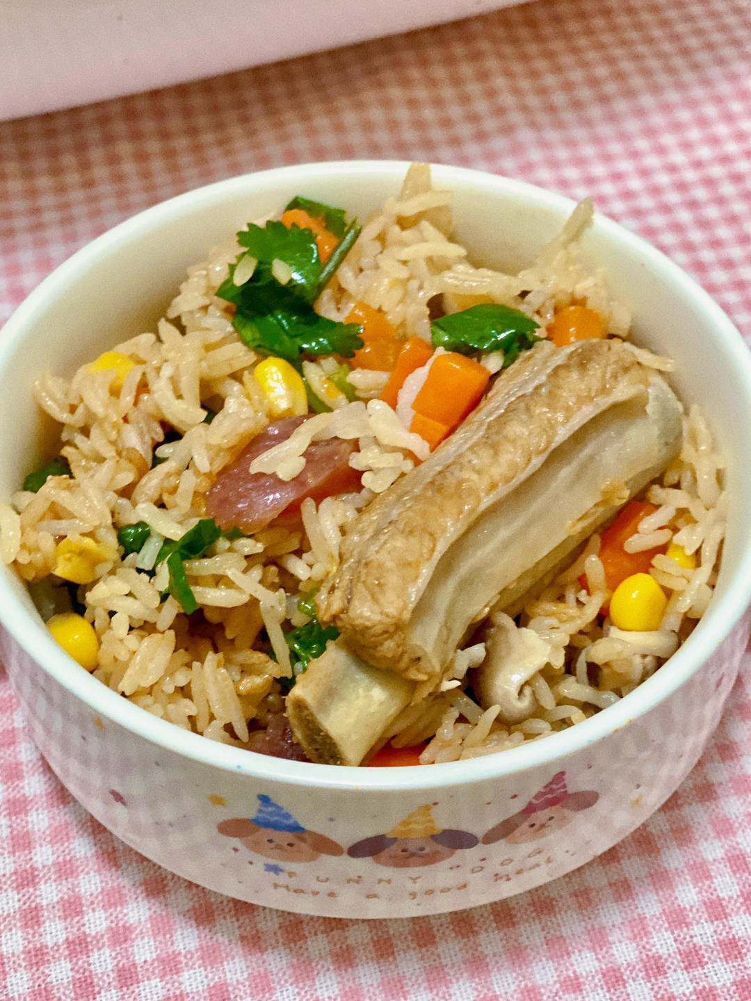 排骨焖饭/电饭煲焖饭煲仔饭