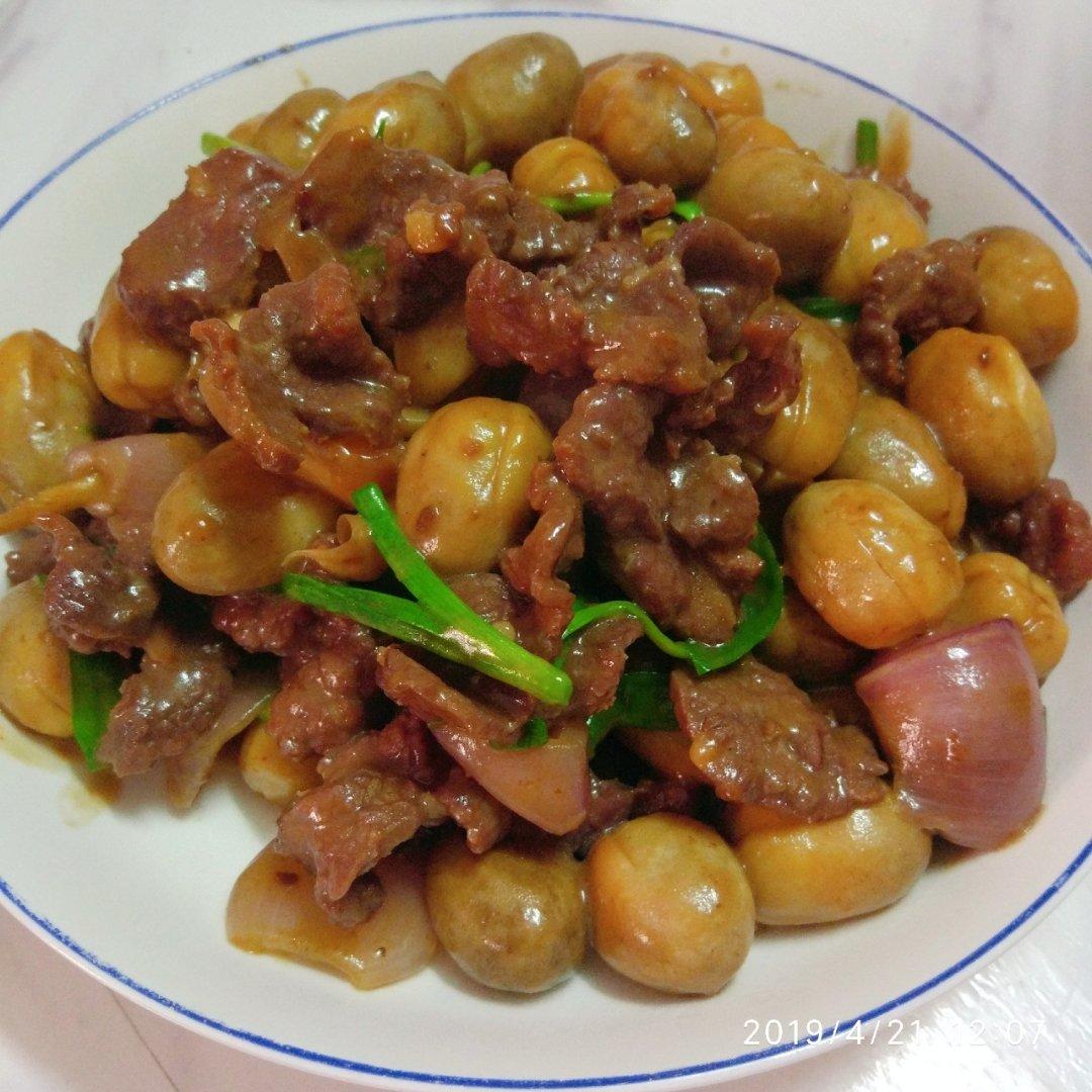 鲜菇炒牛肉
