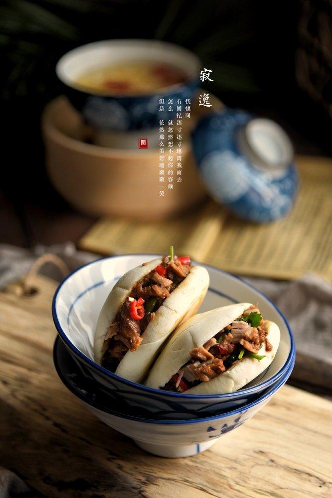 肉夹馍(白吉馍的制作)