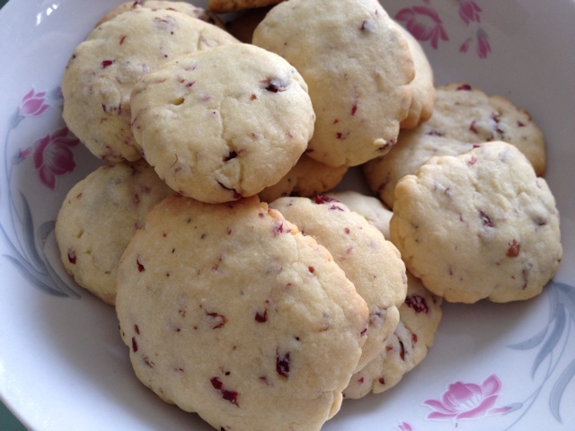 玫瑰花香酥饼干