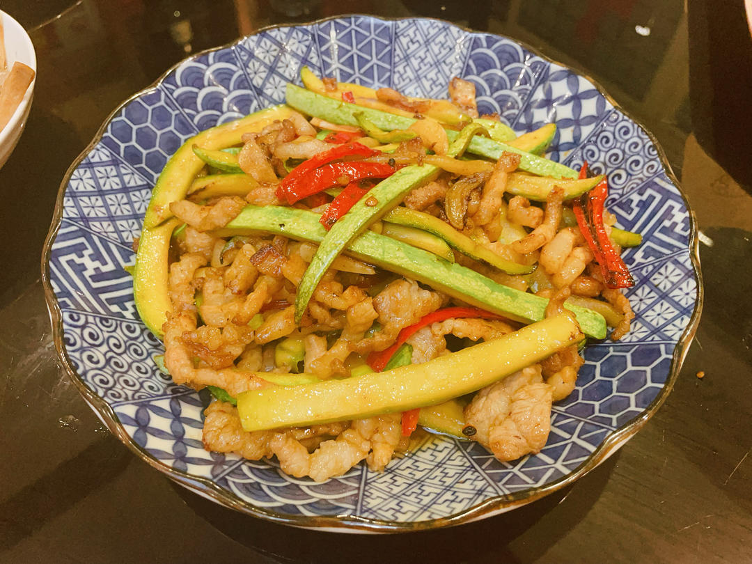 小炒西葫芦