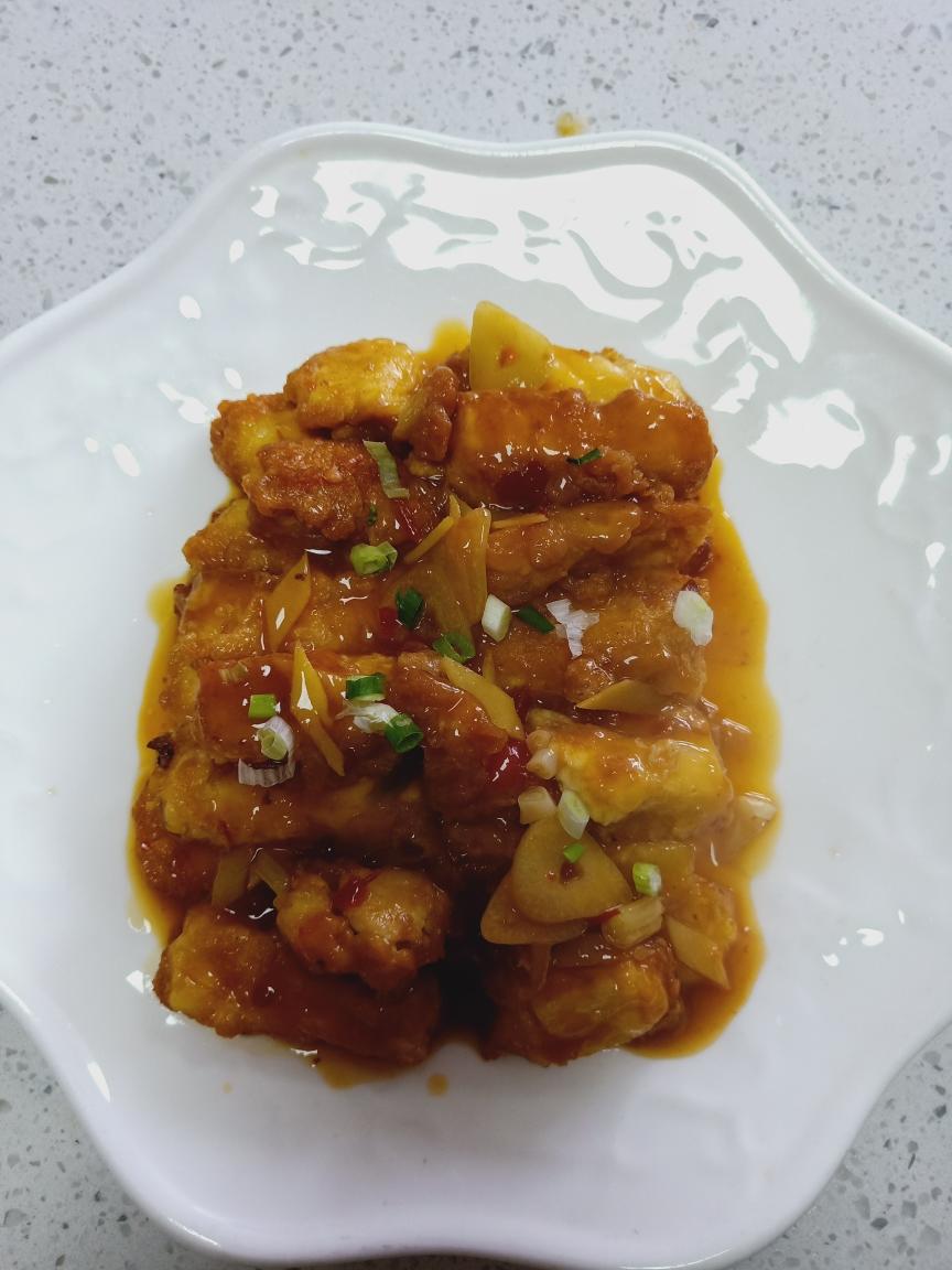 好吃的欲罢不能的锅塌豆腐