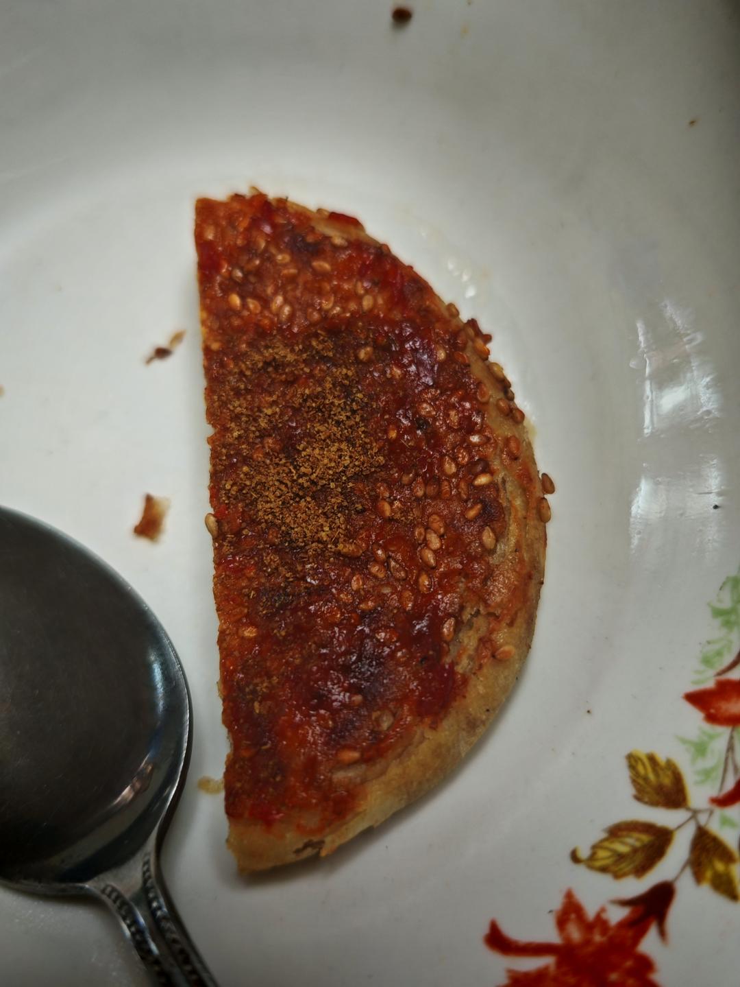 不粘锅 烤烧饼——一点不输烧烤店
