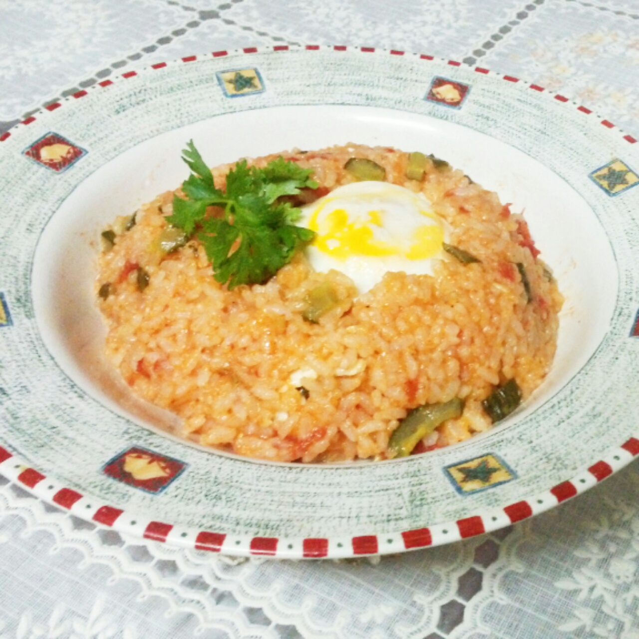 整个番茄饭
