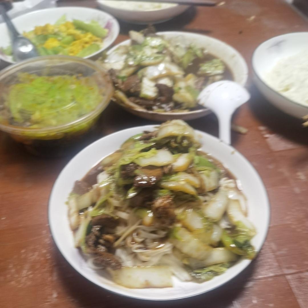 过油肉/新疆拉条子/新疆拌面/过油肉拌面（附过油肉炒制方法）