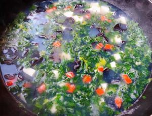 花蛤豆腐时蔬汤的做法 步骤9