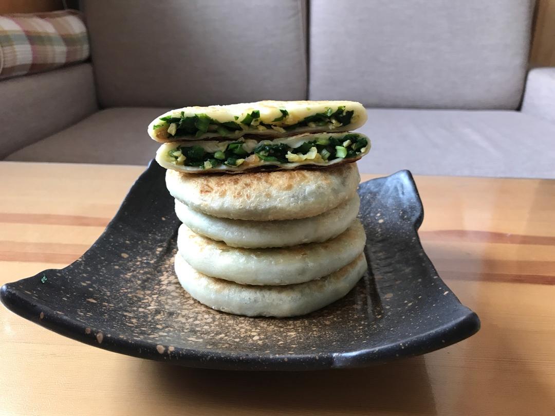韭菜鸡蛋馅饼